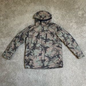 Columbia Whirlibird III Interchange Jacket
Removable Lining
Waterproof Shell